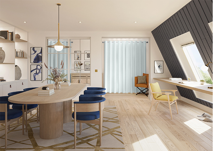 Kyoto Faux Silk, Mist Grey - Made to Measure Curtains - Image 15